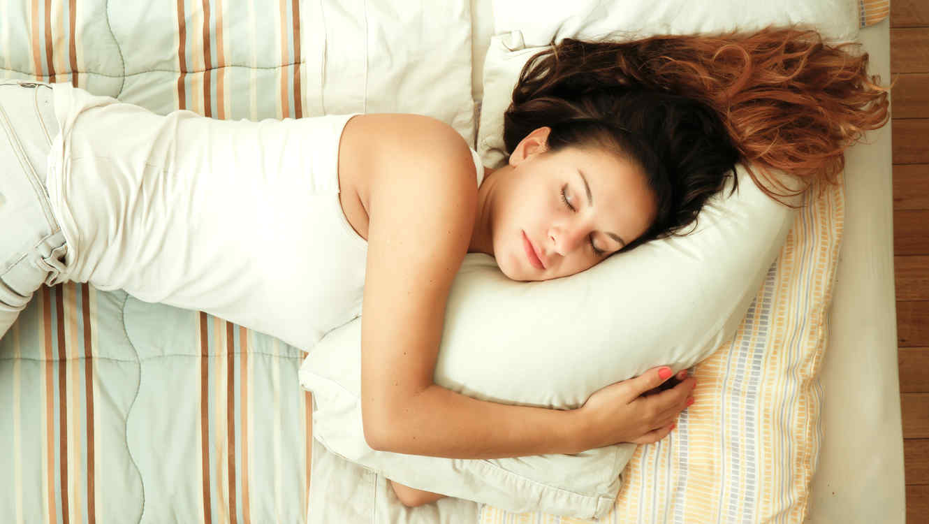 girl sleep alone tidur pulas