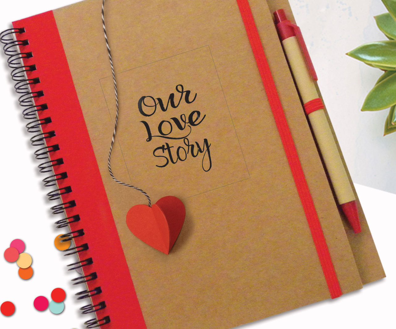 note book diary story gift valentine