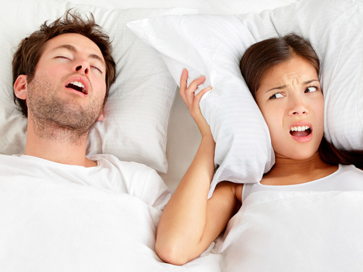 snore snoring sleep couple